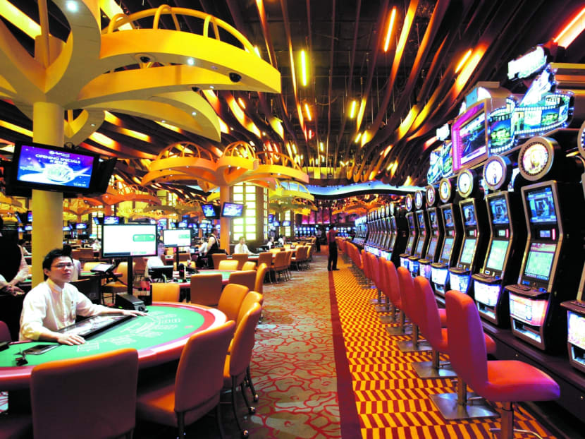 Interior view of the casino at Resorts World Sentosa. TODAY file photo