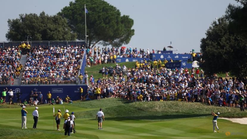 Europe roaring towards Ryder Cup win after fast start in singles