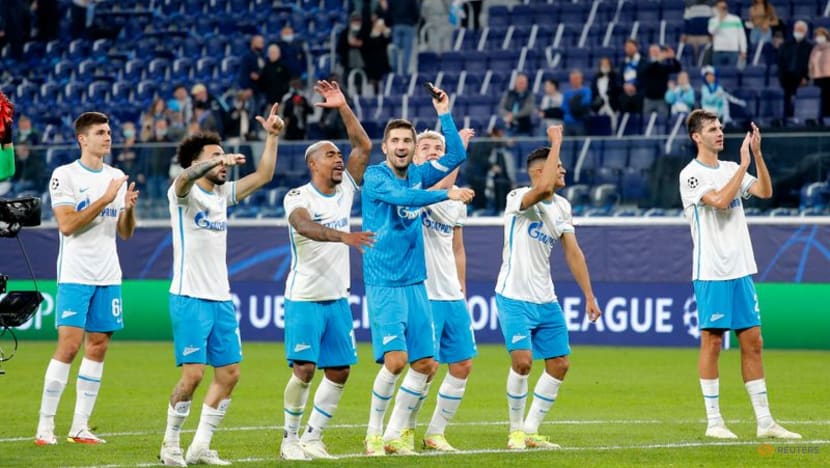 Football: Zenit cruise to 4-0 win over 10-man Malmo