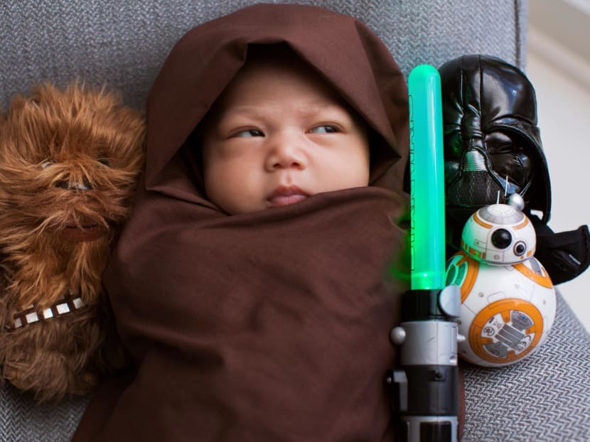 The force is strong with this one, indeed. Photo: Mark Zuckerberg/Facebook