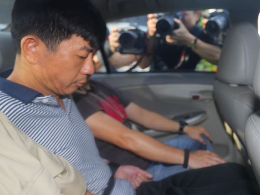 Boh Soon Ho (pictured) is on trial for strangling Zhang Huaxiang to death with a bath towel in his Circuit Road flat after she rejected his sexual advances, then trying to have sex with her body.