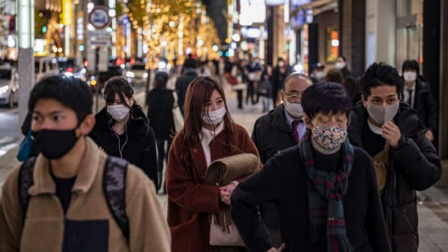 日本冠病感染人数连续五星期增加