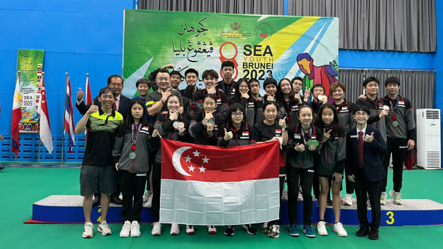 东南亚少年乒乓球锦标赛：我国球员共获五金四银五铜