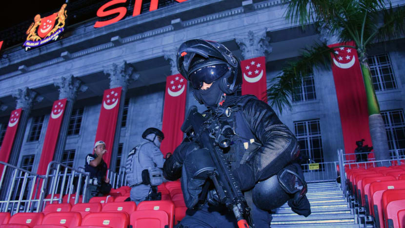 SPF showcases counter-terrorism capabilities in lead up to NDP 2019