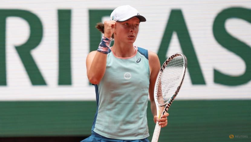 Wimbledon favourite Swiatek says still figuring out grass Wimbledon favourite Swiatek says still figuring out grass