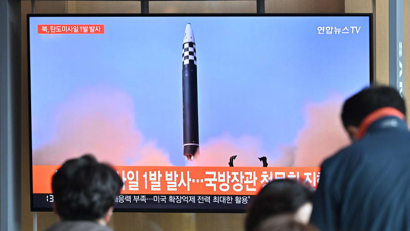 Korea Utara lancar peluru berpandu balistik; ujian ke-14 tahun ini 