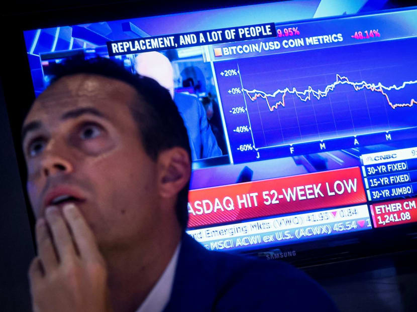 A trader works on the floor of the New York Stock Exchange (NYSE) in New York City, on June 13, 2022. A trader works on the floor of the New York Stock Exchange (NYSE) in New York City, on June 13, 2022.