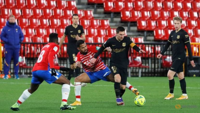 Football: Messi and Griezmann put on show as Barca out-class Granada Football: Messi and Griezmann put on show as Barca out-class Granada