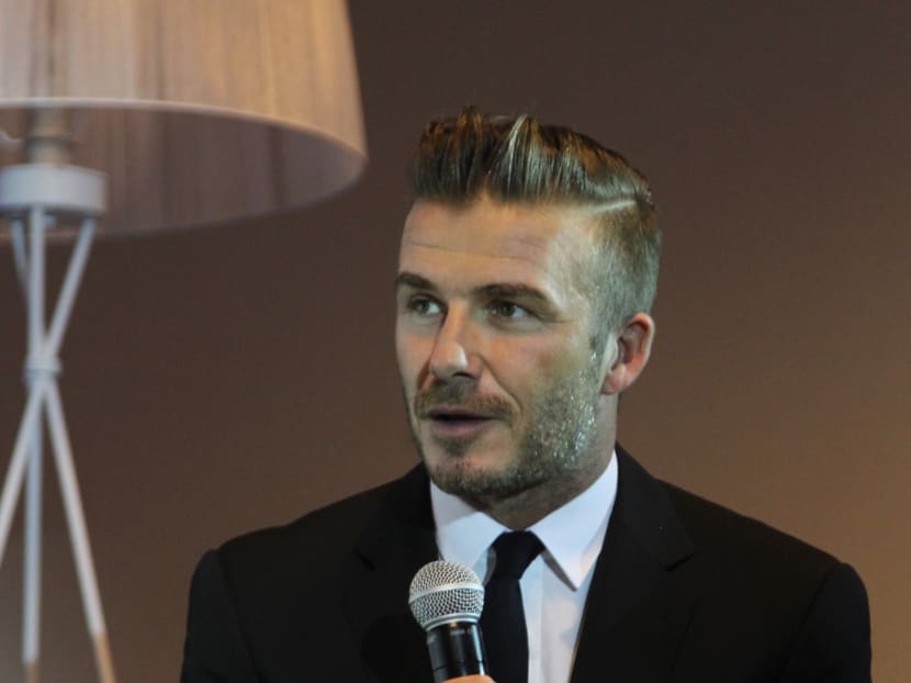 David Beckham in Singapore to launch his very own whisky brand