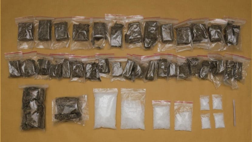 16-year-old among 100 suspected drug offenders nabbed in island-wide operation, S$382,000 worth of drugs seized