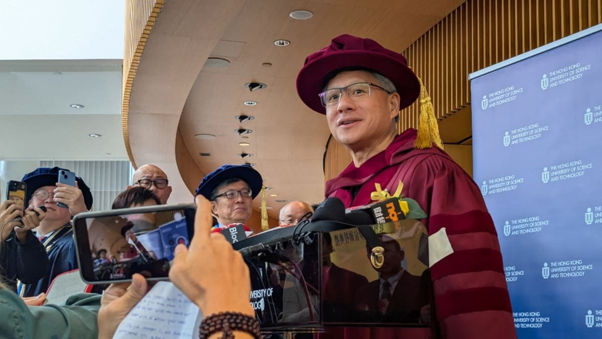 Nvidia CEO says will balance compliance and tech advances under Trump