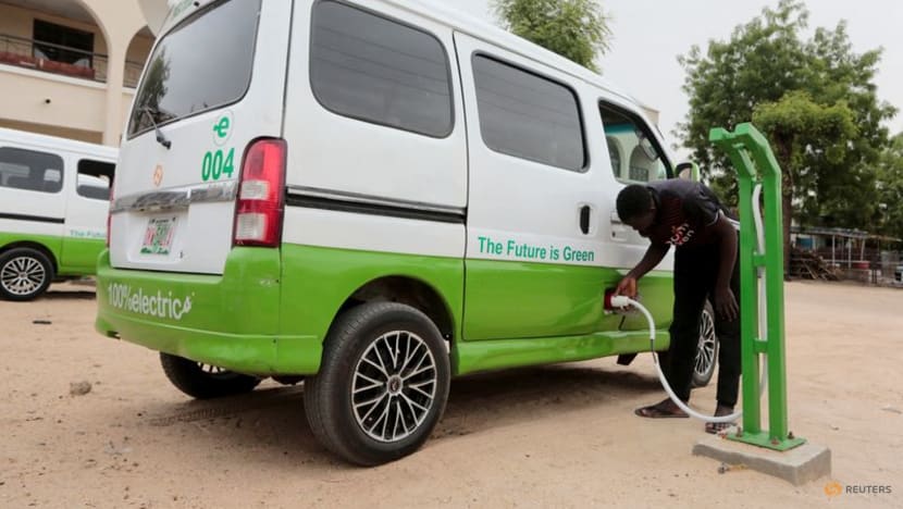 Nigerian entrepreneur builds electric mini-buses in clean energy push 