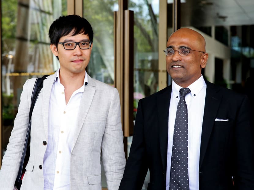 Non-practising lawyer M Ravi (right) was yesterday ordered to pay the Attorney-General’s Chambers S$2,000 in costs for what the Court of Appeal described as a “senseless and frivolous” application he had made. TODAY file photo