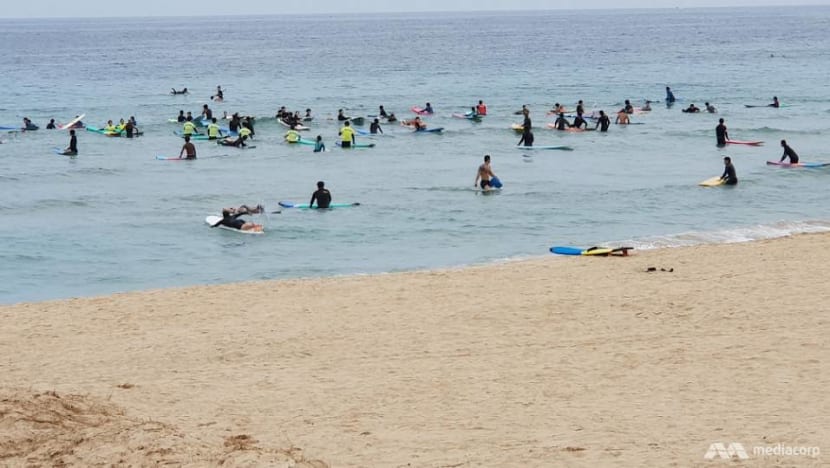 More Koreans catching the waves at beaches near demilitarised zone