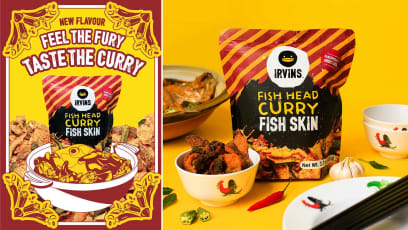 Irvins Launching Fish Head Curry-Flavoured Fish Skin