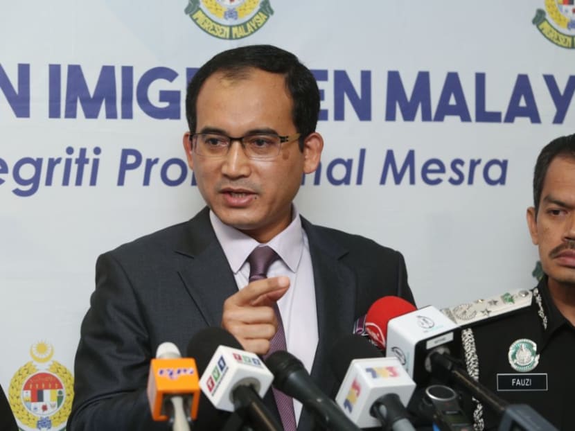 Malaysian immigration chief Khairul Dzaimee Daud.