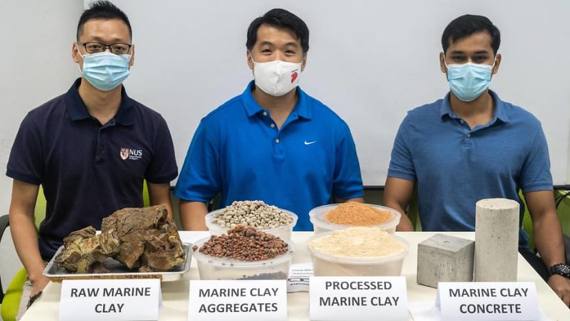 NUS team uses local waste clay to make more durable concrete that is up to 50% greener