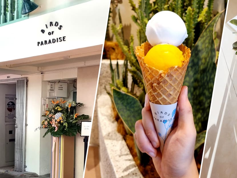 Birds Of Paradise Gelato’s New Beach Rd Outlet Looks Like A Mini Art Gallery 