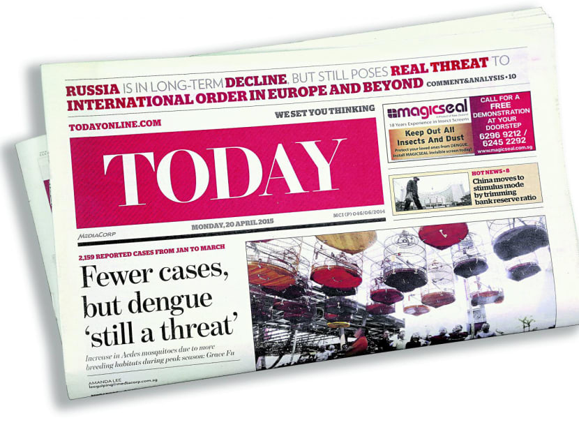 TODAY goes fully digital from Oct, to end print edition after 17-year run TODAY goes fully digital from Oct, to end print edition after 17-year run