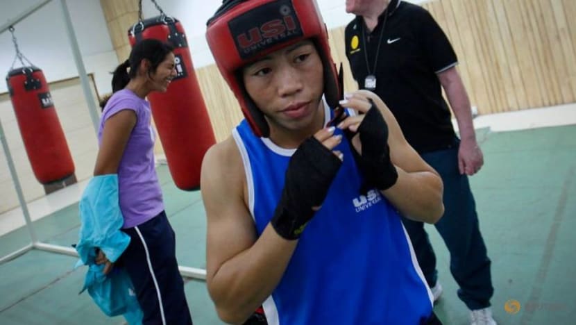 Olympics-Boxer Mary Kom, hockey captain Singh named India's flagbearers Olympics-Boxer Mary Kom, hockey captain Singh named India's flagbearers
