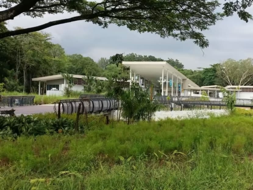 A view of the visitor centre at Sungei Buloh Wetland Reserve.