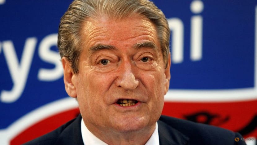 Albania's ex-PM says UK has barred him from entering Albania's ex-PM says UK has barred him from entering