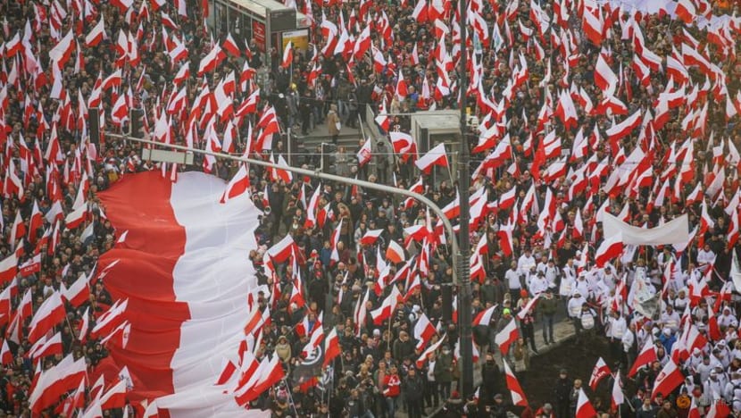 Polish nationalist Independence Day march attracts thousands Polish nationalist Independence Day march attracts thousands