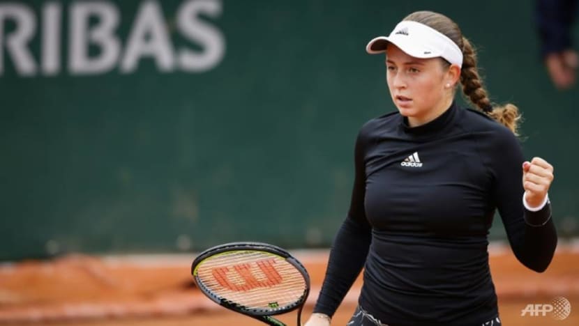 Tennis: Former champion Ostapenko sends second seed Pliskova out Tennis: Former champion Ostapenko sends second seed Pliskova out