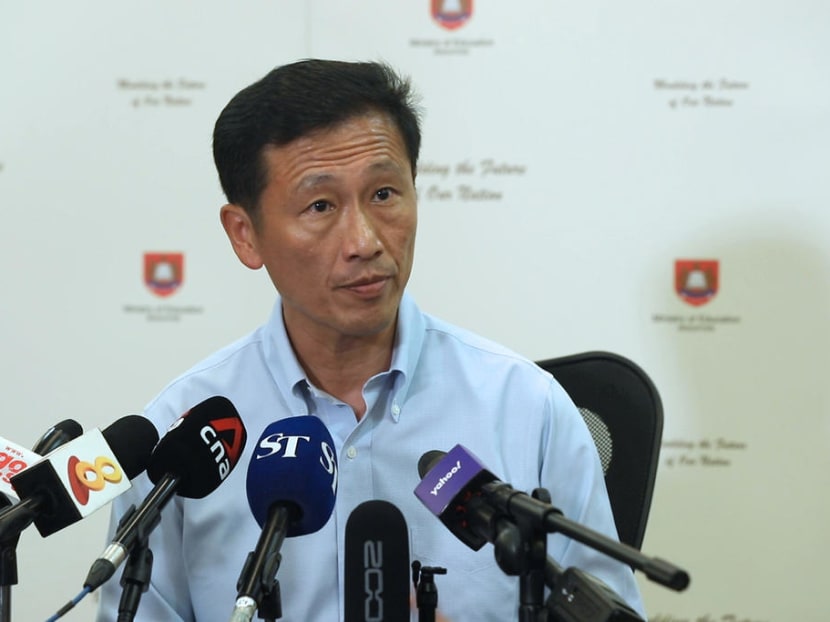 Responding to a question about MOE's contingency plan in the event of student-to-student transmission in schools, Mr Ong Ye Kung said: “So the approach is always, you need to ring-fence and quarantine and put students and teachers on that leave of absence, but do it in as small (a) scale as possible."