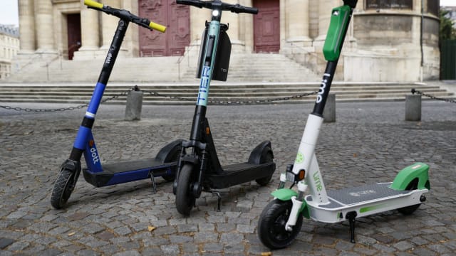 法国巴黎将从9月起禁止共享电动踏板车
