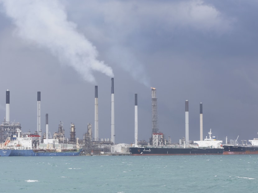 Around three-quarters of industries’ emissions was from the refining and petrochemicals sector.