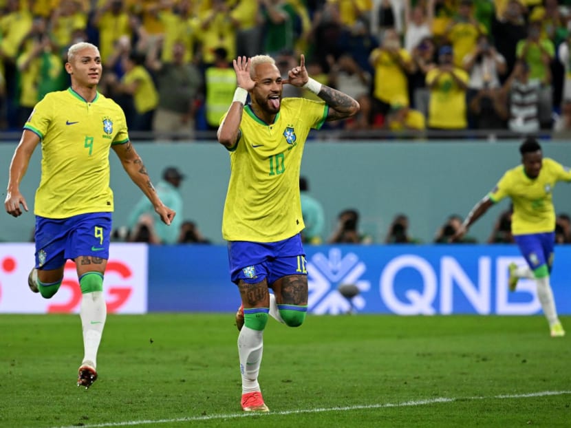 Neymar Jr. Ties The Legend Pele's Record At World Cup 2022