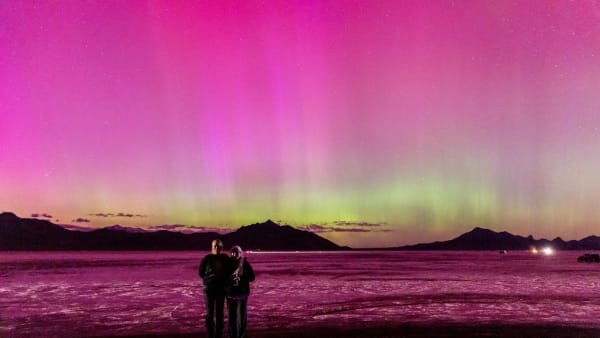 Second night of auroras seen amid 'extreme' solar storm