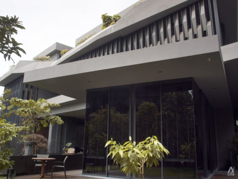 A bungalow that was once home to former President Ong Teng Cheong A bungalow that was once home to former President Ong Teng Cheong