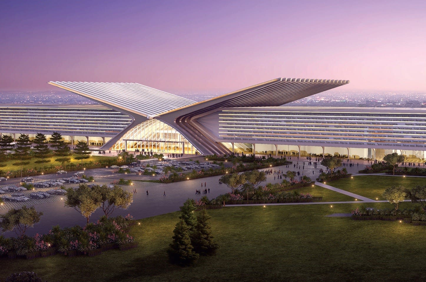 The concept design for the Muar station along the KL-Singapore HSR. The concept design for the Muar station along the KL-Singapore HSR.