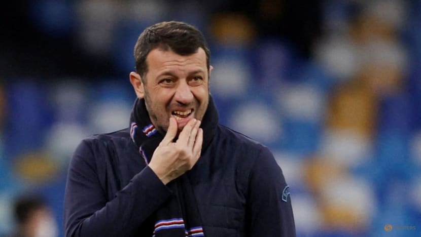 Relegation-threatened Sampdoria sack coach D'Aversa 