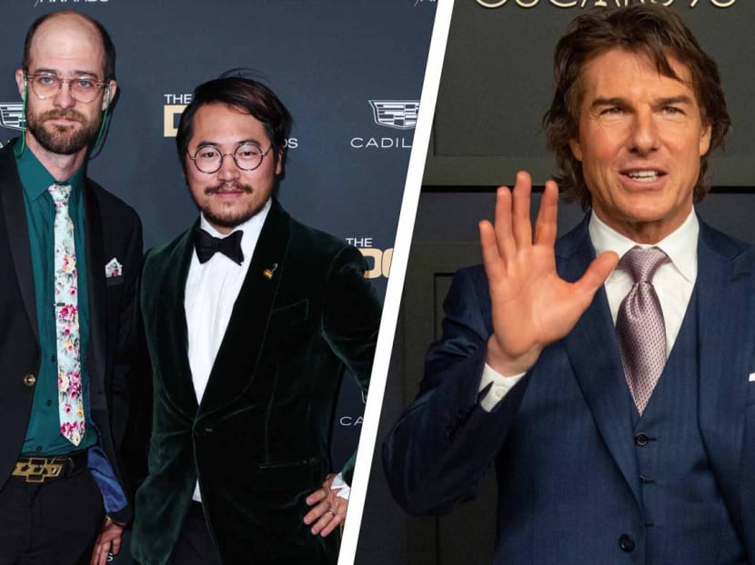 The Daniels, Directors Of Everything Everywhere All At Once, Geek Out Over Tom Cruise At Oscars Luncheon