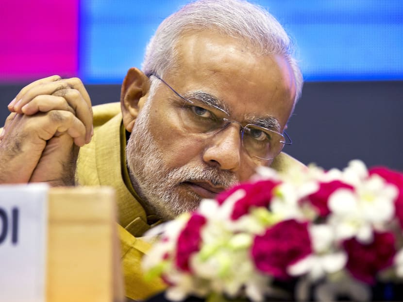 Mr Modi is booked for back-to-back high-pressure appearances during his five days in America. Photo: AP