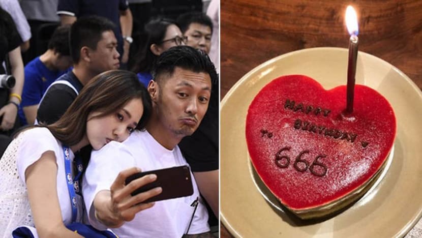 Shawn Yue shows off birthday gifts by girlfriend