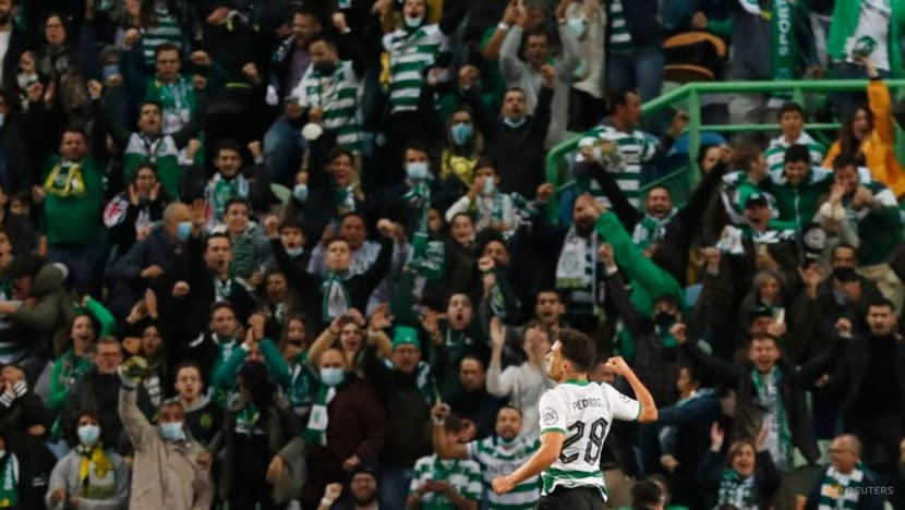 Sporting steamroller Besiktas in Lisbon Sporting steamroller Besiktas in Lisbon