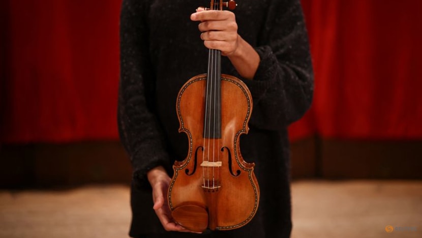 Rare inlaid Stradivari violin could fetch $11 million at auction Rare inlaid Stradivari violin could fetch $11 million at auction