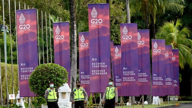 印尼：多国在G20会议谴责俄侵乌 促俄结束战争