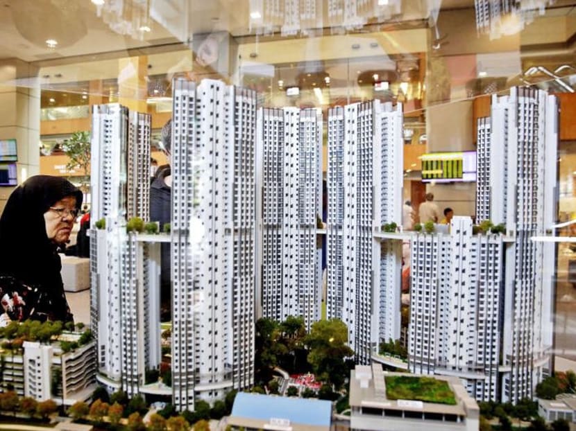 Around 1,000 flats with a shorter waiting time till completion will be launched in three upcoming projects in Sembawang, Sengkang and Yishun in the second half of next year. TODAY file photo