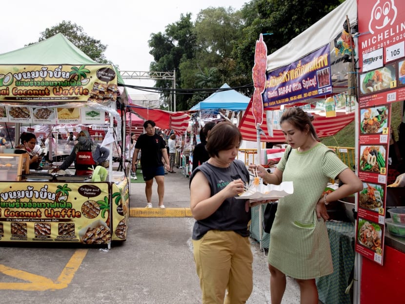 Chatuchak Night Market at The Grandstand on Turf Club Road, on March 14, 2023. Chatuchak Night Market at The Grandstand on Turf Club Road, on March 14, 2023.