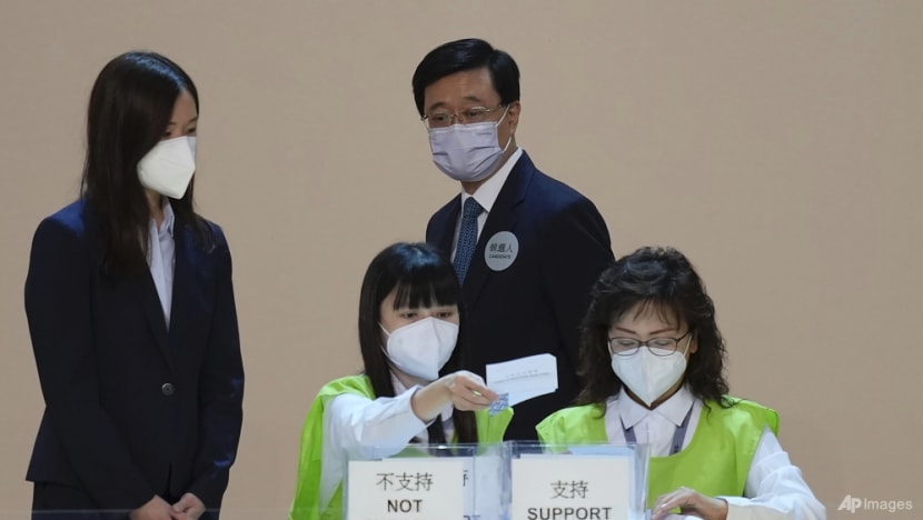 Ex-security chief John Lee confirmed as Hong Kong's next leader Ex-security chief John Lee confirmed as Hong Kong's next leader