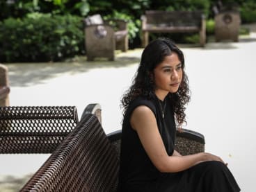 NurAaliyah Syakirah (pictured), 18, said that a diagnosis of her chronic pain had stopped her from spiralling into self-doubt and unhelpful thoughts that impede recovery.