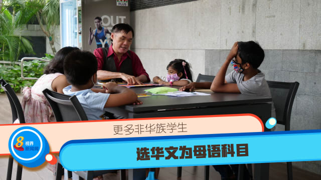 更多非华族学生选华文为母语科目