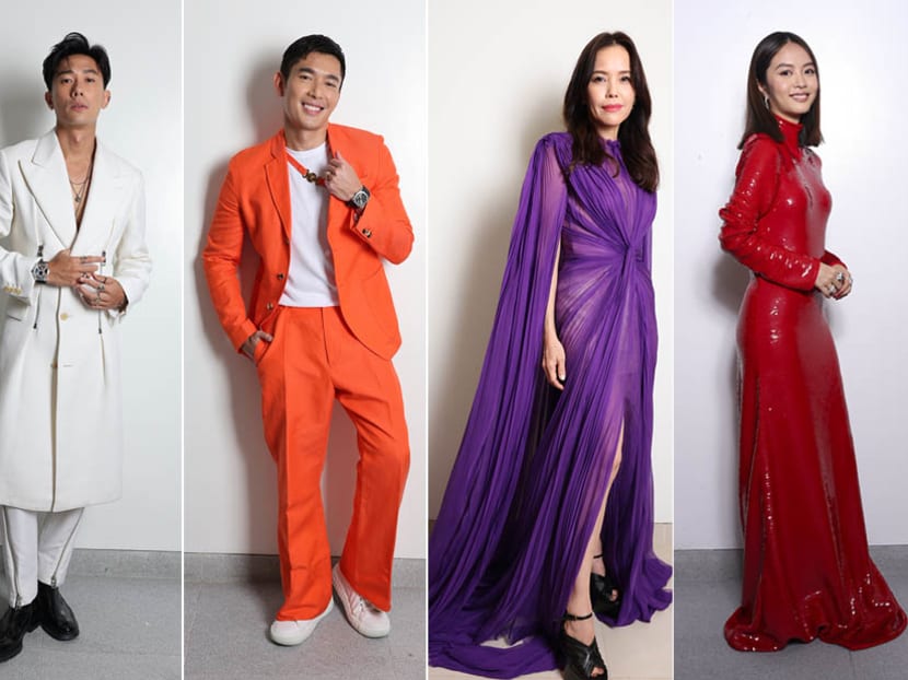 Star Awards 2022 Fashion: See All The Celebs Red Carpet Outfits Here