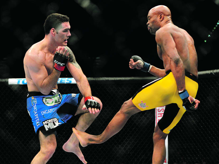 Anderson Silva wanted to retire before first Chris Weidman fight - MMA  Fighting
