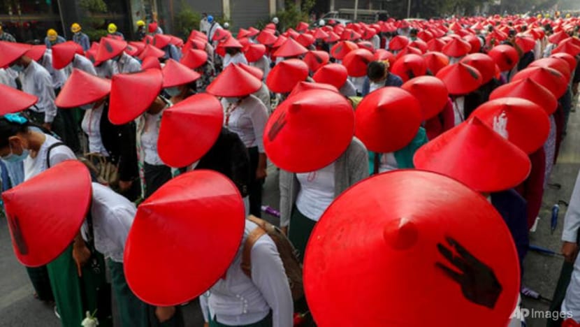 Unions call for total strike in Myanmar; NLD party official dies in custody Unions call for total strike in Myanmar; NLD party official dies in custody